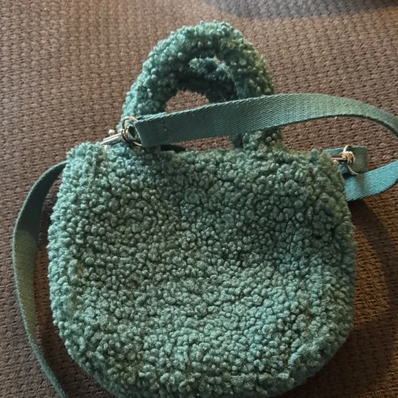 UGG Teal Sherpa Mini Bag - Picture 2 of 2
